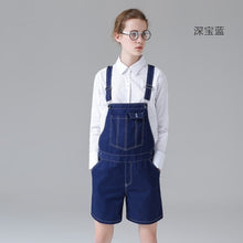 Load image into Gallery viewer, Toyouth Jeans Jumpsuit Women 2019 Summer Casual Shorts Romper Femme Denim Short Jumpsuit With Pocket